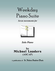 Weekday Piano Suite piano sheet music cover Thumbnail